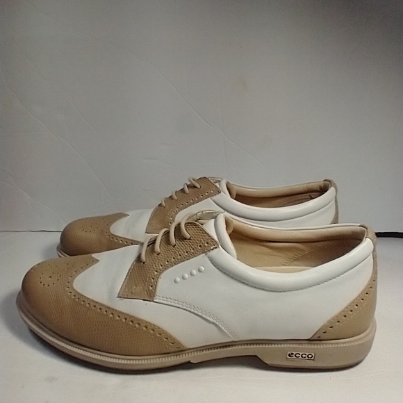 Ecco Hydromax Wingtip Oxford Golf Shoes Women’s sz 8(39). - Picture 3 of 10